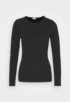 Filippa K Long Sleeve - Topper Langermet - Black -[Merkevare] Salg 03d596be26ea445f8c228e72f959d985