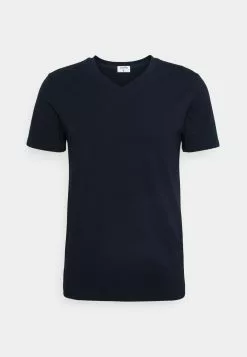 Filippa K V Neck Tee - T-Shirts - Navy -[Merkevare] Salg 09df3786212048678968d7c5d806d5a2