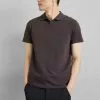 Filippa K Stretch - Poloskjorter - Dark Choco