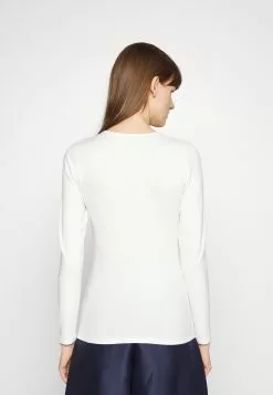 Filippa K Long Sleeve - Topper Langermet - White -[Merkevare] Salg 17ebd775cf99493686c26ef39a35d0bd