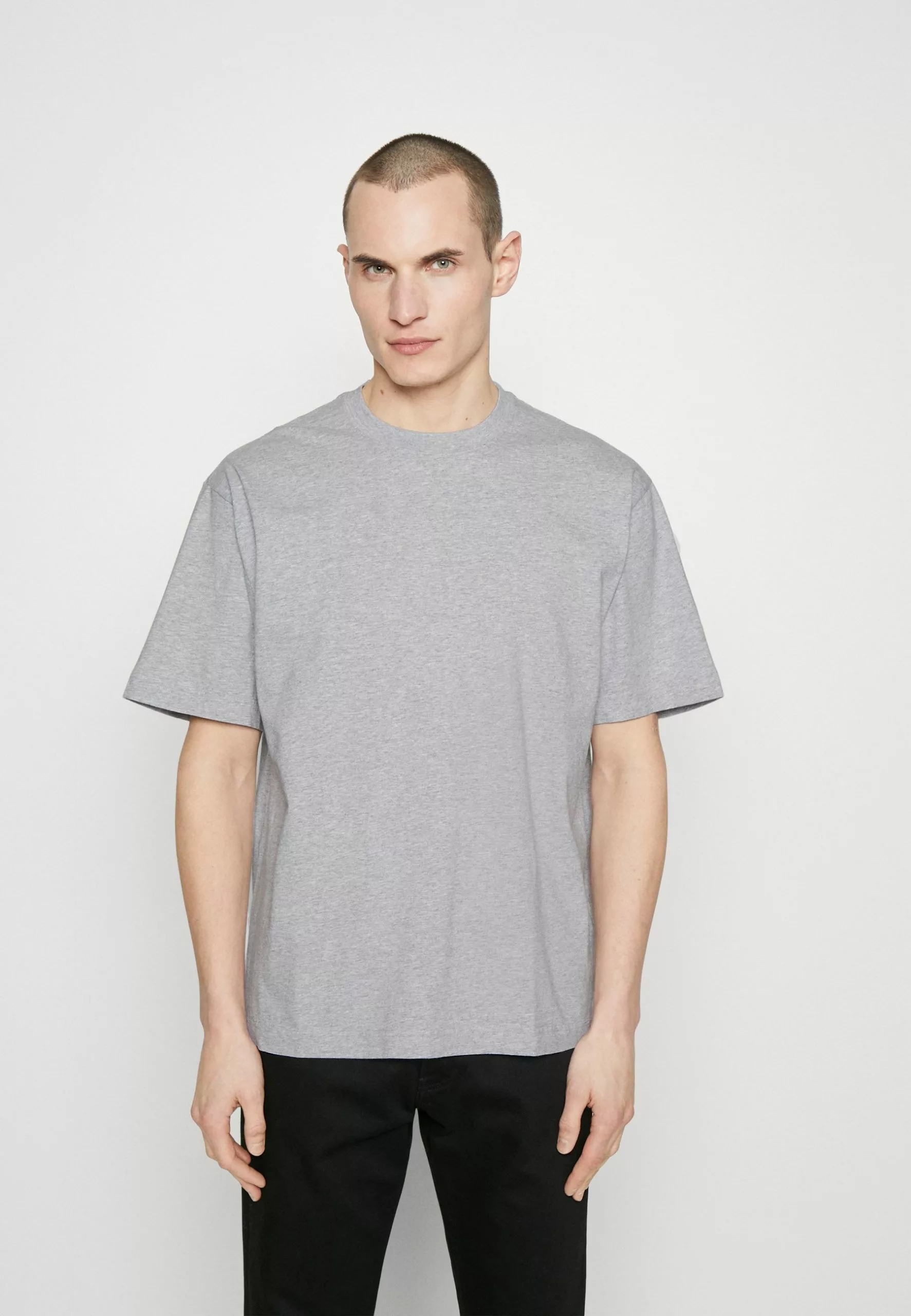 Filippa K Crewneck Tee - T-Shirts - Light Grey 3 Filippa K Crewneck Tee - T-Shirts - Light Grey