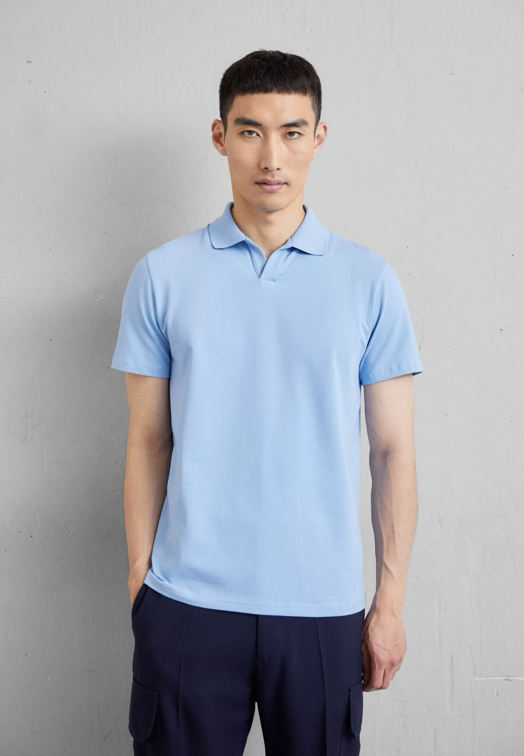Filippa K Stretch - Poloskjorter - Turquoise 3 Filippa K Stretch - Poloskjorter - Turquoise