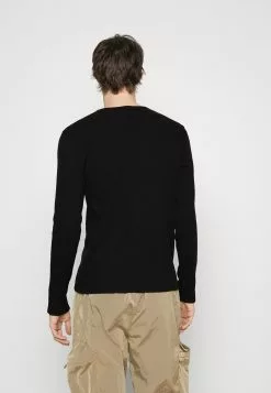 Filippa K Henley - Topper Langermet - Black -[Merkevare] Salg 1fc0b176e4594e74b474ad5c680786e5