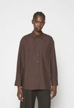 Filippa K Sammy- Skjorte - Dark Choco -[Merkevare] Salg 20addf2a59234fd79ddbd49c9051d2fd