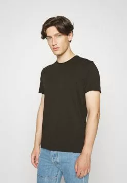 Filippa K Roll Neck - T-Shirts - Dark Forest Green