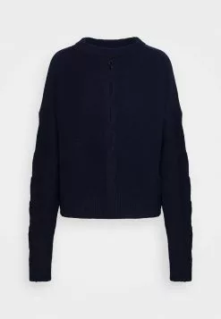 Filippa K Braided- Strikkegenser - Navy -[Merkevare] Salg 34458a44b7344a619867dab09a435511