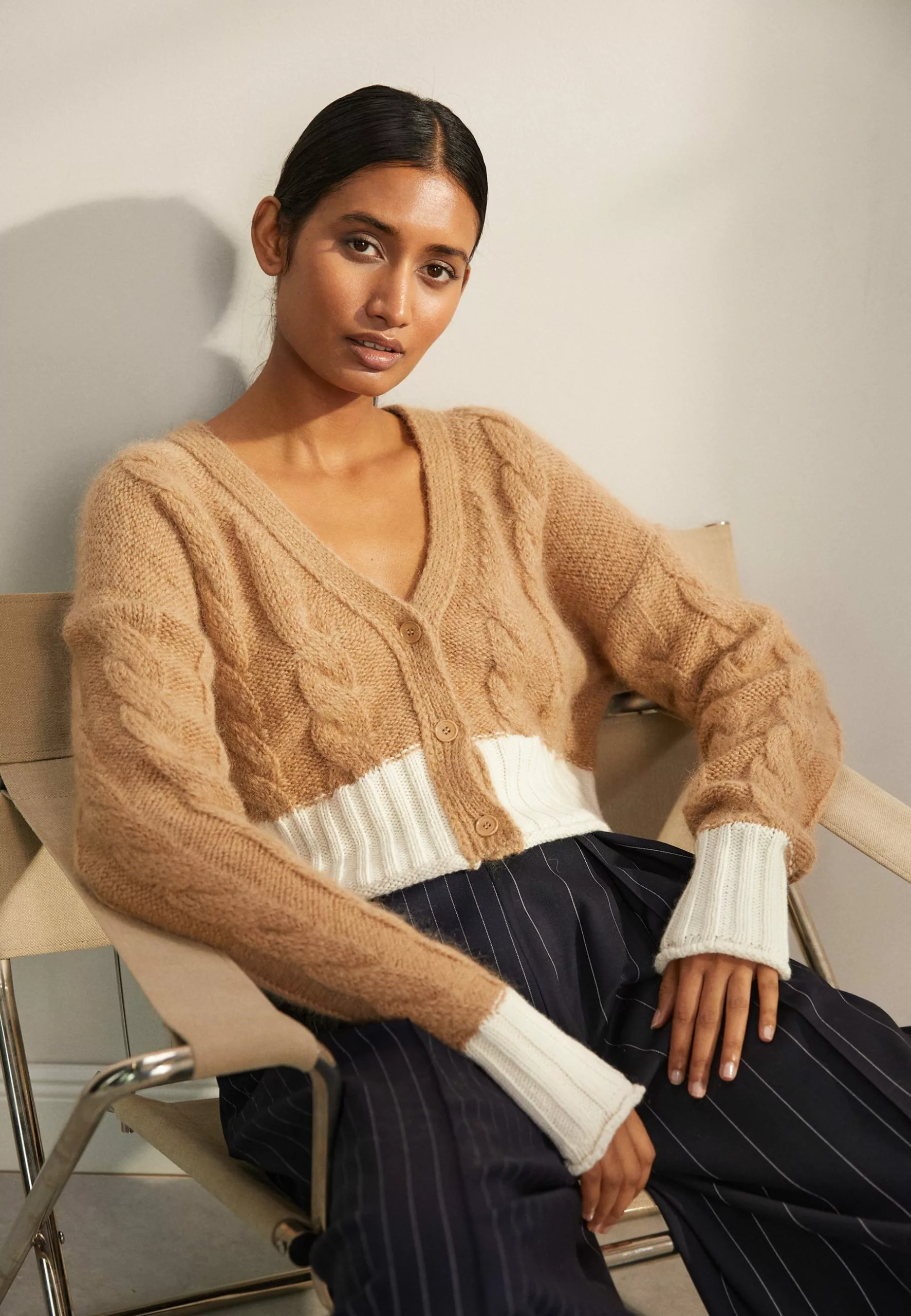 Filippa K Cardigan - Cardigan - Camel 3 Filippa K Cardigan - Cardigan - Camel