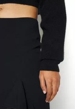 Filippa K Cropped - Strikkegenser - Black -[Merkevare] Salg 43ca3f9d7462450fb11a148a2b1e3ce7