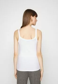 Filippa K Fine Singlet - Topper - White -[Merkevare] Salg 4a41887d478647e5b287bdb5fb7c79cf