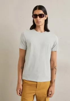 Filippa K Tee - T-Shirts - Feather Grey