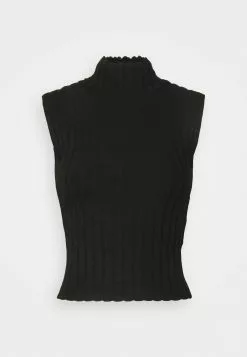 Filippa K Sleeveless Turtleneck - Topper - Black -[Merkevare] Salg 56081f986db54623a8b367bdb18689da