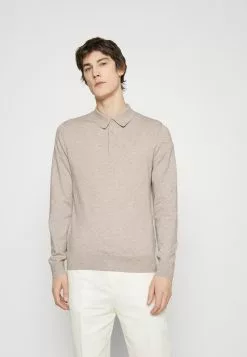 Filippa K Topper Langermet - Beige Melange