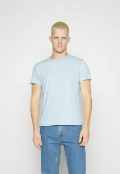 Filippa K Roll Neck Tee - T-Shirts - Light Blue