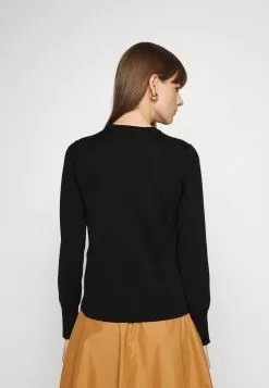 Filippa K R Neck - Strikkegenser - Black -[Merkevare] Salg 6d5f1857f4e1448da615813fdd3b3073