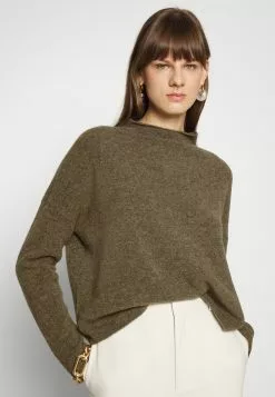 Filippa K Mika Funnelneck - Strikkegenser - Dark Taupe -[Merkevare] Salg 6e02a8b99a7a4ceeb5783e56e41abf14