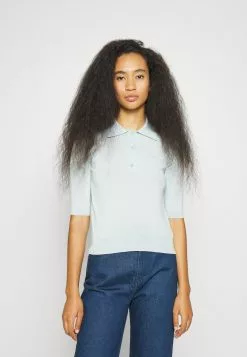 Filippa K Poloskjorter - Aqua -[Merkevare] Salg 711da132d0a34e20acea0ee581770597