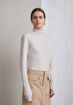 Filippa K Mock Neck- Topper Langermet - Dune