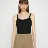 Filippa K Fine Singlet - Topper - Black -[Merkevare] Salg 83d43f21d7cd4b8ba558f5521fda100d