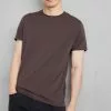 Filippa K Roll Neck - T-Shirts - Dark Choco