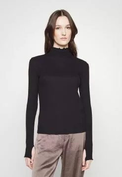 Filippa K Mock Neck - Topper Langermet - Black -[Merkevare] Salg 8ce8818b7c9940419d799d1a0b2aec71
