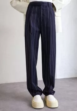 Filippa K Julie Trousers - Bukse - Navy/White