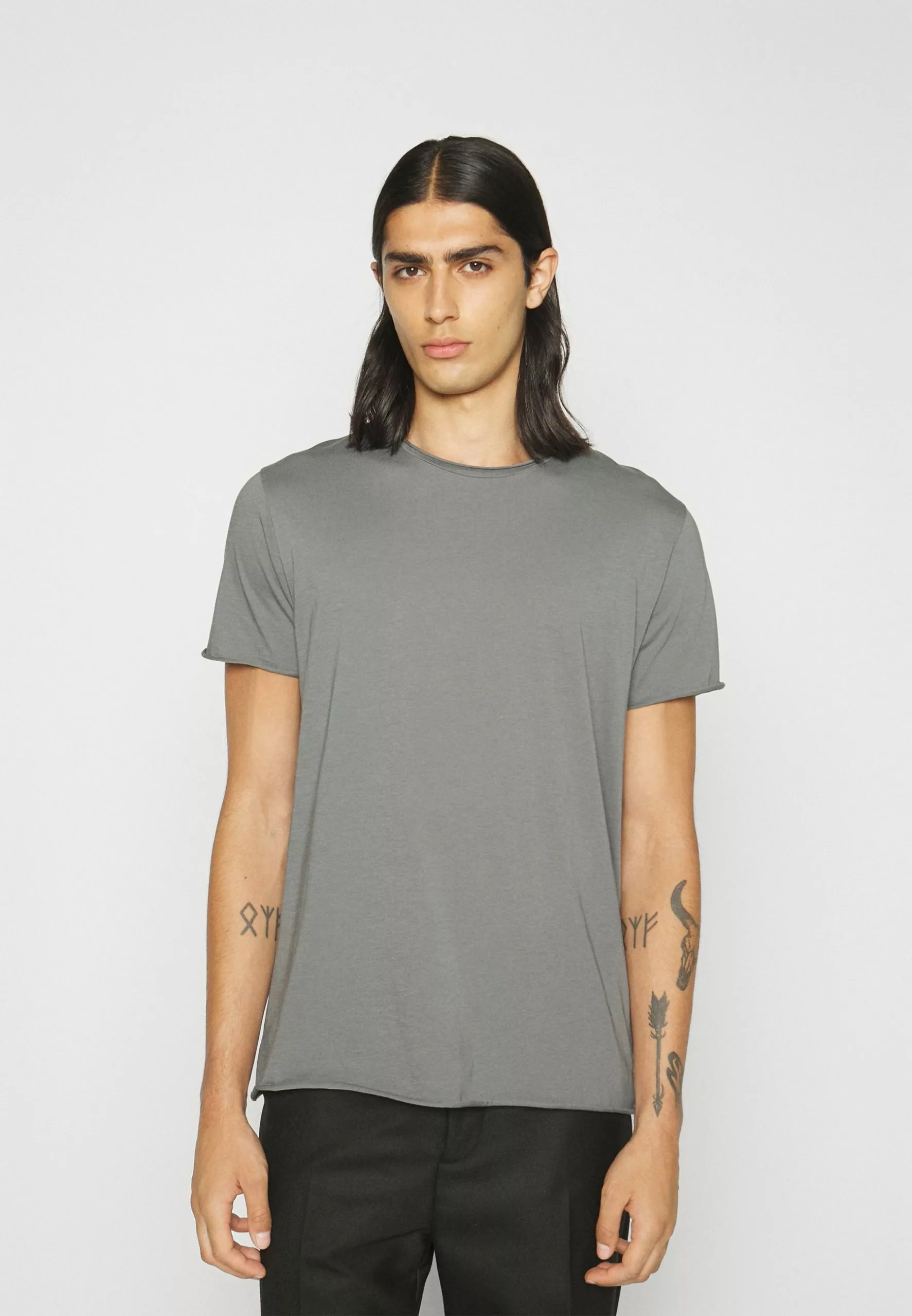 Filippa K Roll Neck - T-Shirts - Smoke Gree 5 Filippa K Roll Neck - T-Shirts - Smoke Gree - Bilde 3