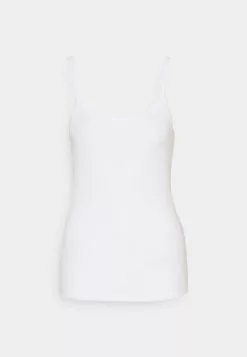 Filippa K Fine Singlet - Topper - White -[Merkevare] Salg 9918fcfd642449ef97dbfa522930b370