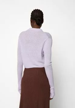 Filippa K Cropped Tie Cardigan - Cardigan - Pastel Lilac -[Merkevare] Salg 9a285c1b9f7b4855bc31fa4d8bd4212f
