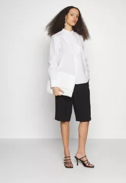 Filippa K Stand Collar - Bluse - White -[Merkevare] Salg a1cc4d66b0454497b021201534d49f20