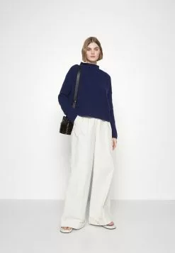 Filippa K Mika Funnelneck - Strikkegenser - Pacific Blue -[Merkevare] Salg bb90d3cd6087429c839736520773991f