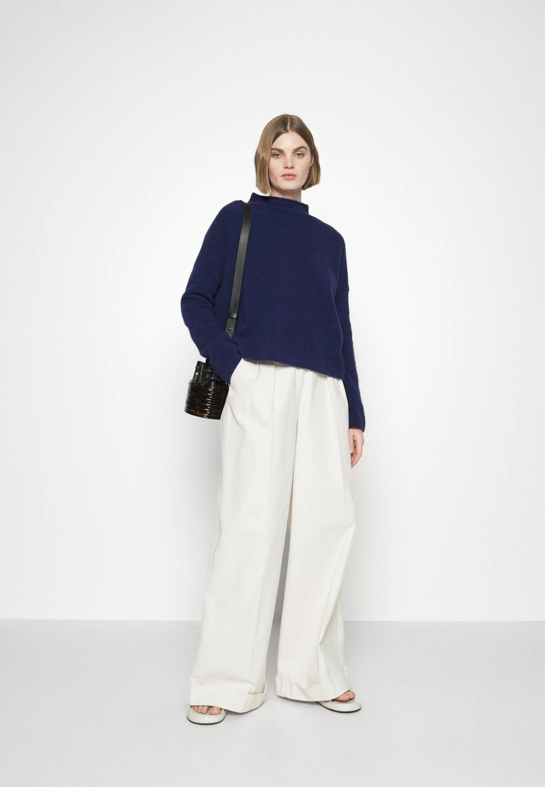 Filippa K Mika Funnelneck - Strikkegenser - Pacific Blue 7 Filippa K Mika Funnelneck - Strikkegenser - Pacific Blue - Bilde 5