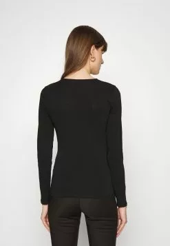 Filippa K Long Sleeve - Topper Langermet - Black -[Merkevare] Salg bc357d85049b46429d2b9ec017a549a3