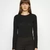 Filippa K Long Sleeve - Topper Langermet - Black -[Merkevare] Salg c161efaa9f0644ec9829d88f704a055c