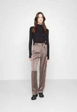 Filippa K Mock Neck - Topper Langermet - Black -[Merkevare] Salg c86efbe3dd6f49228748408b31df53cd