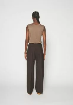 Filippa K Darcey Trousers - Bukse - Dark Choco -[Merkevare] Salg cdd09e4014744ebd9e0037d75a24a303