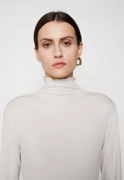 Filippa K Mock Neck- Topper Langermet - Dune -[Merkevare] Salg d17e289dd8c44c98a0ce5949d2b43241