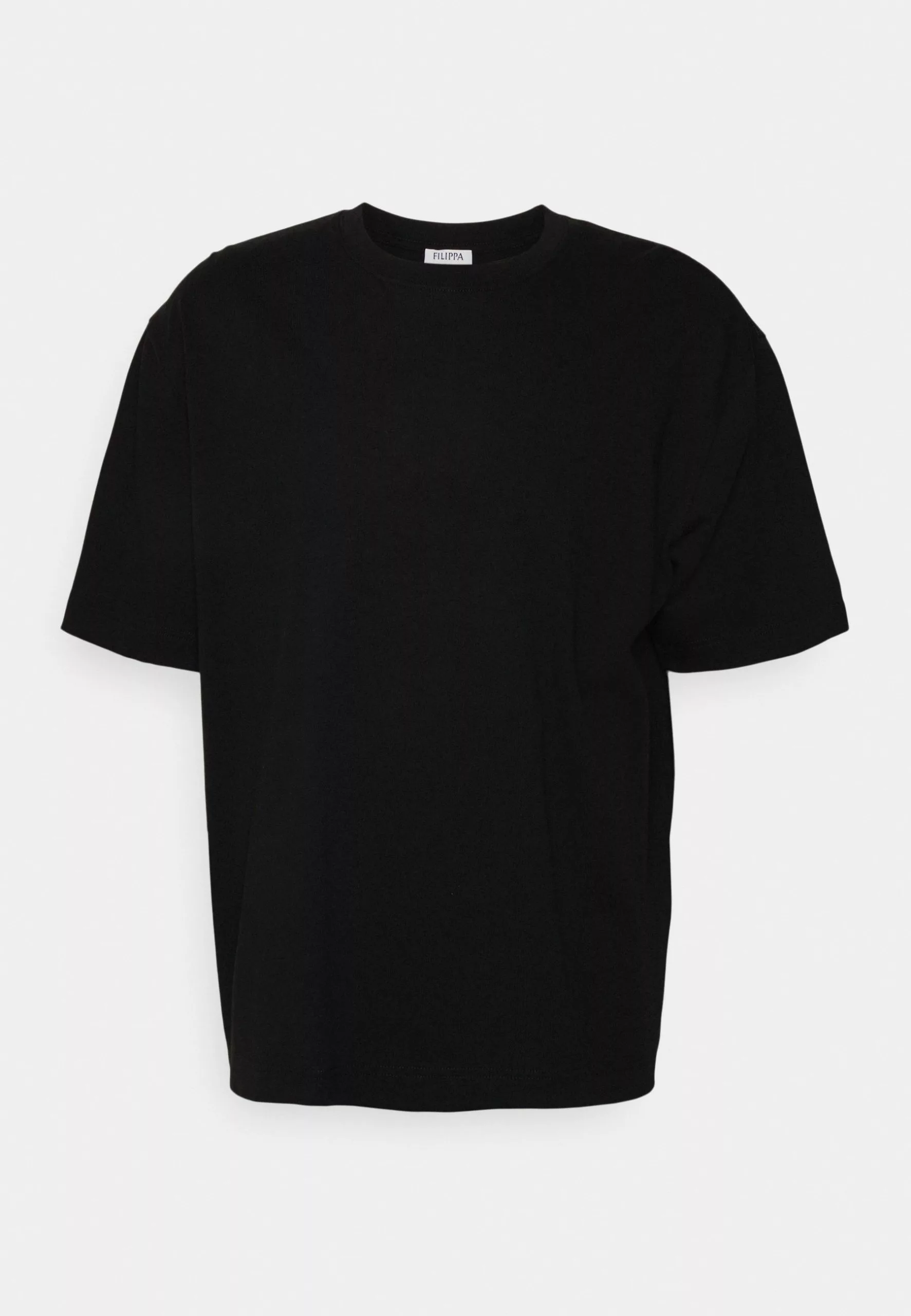 Filippa K Heavy Crewneck Tee - T-Shirts - Black 7 Filippa K Heavy Crewneck Tee - T-Shirts - Black - Bilde 5