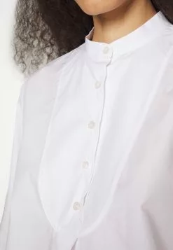 Filippa K Stand Collar - Bluse - White -[Merkevare] Salg d416c2c299a54b109f5838e4f7578c1d