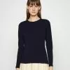 Filippa K Long Sleeve - Topper Langermet - Navy -[Merkevare] Salg d60acfb8372c4d1ebb107fb2c0840138