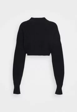 Filippa K Cropped - Strikkegenser - Black -[Merkevare] Salg d8ae6c6761174b548ba3085e3ebd4004