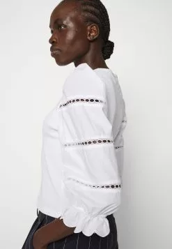 Filippa K Puff Sleeve - Topper Langermet - White -[Merkevare] Salg dd8e4dafc7024f05a1583af8bc8bbb17