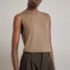 Filippa K V-Neck Tank- Topper - Nougat -[Merkevare] Salg ddaa64ab378043ad97c6bc2b0192bcc7