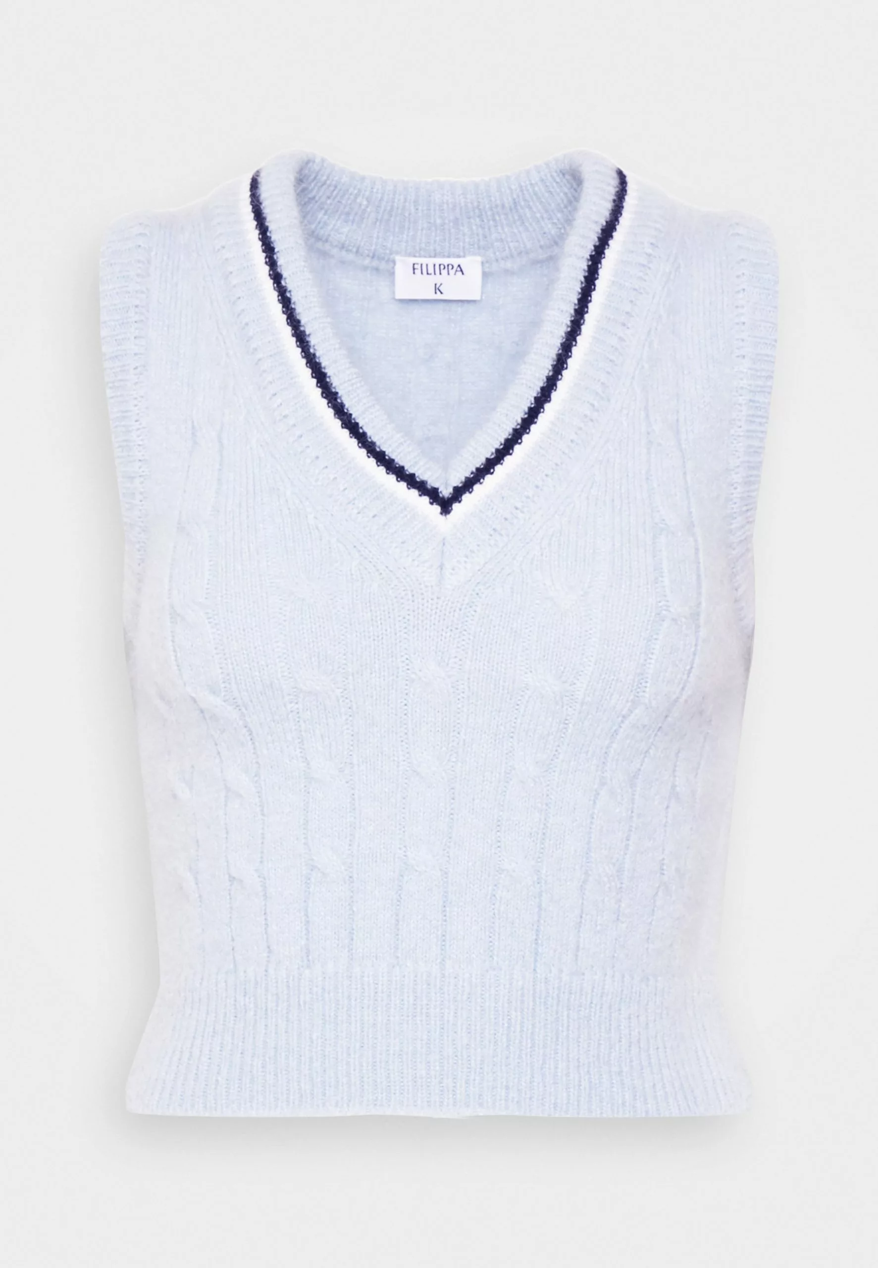 Filippa K Vest - Strikkegenser - Ice Blue 8 Filippa K Vest - Strikkegenser - Ice Blue - Bilde 6