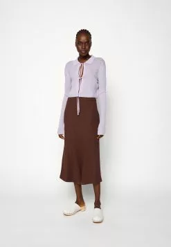 Filippa K Cropped Tie Cardigan - Cardigan - Pastel Lilac -[Merkevare] Salg fab5bbe6d95044b9bbbb31679b9b45ad