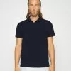 Filippa K Stretch - Poloskjorter - Navy