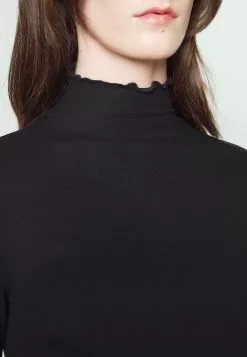 Filippa K Mock Neck - Topper Langermet - Black -[Merkevare] Salg fbd44c6cfdc74475a3acab5b9ff2c67a